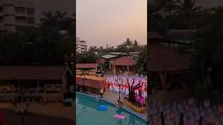 Manali Resort and banquets Pune. Poolside