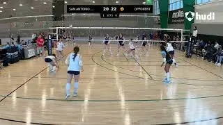 Lauren Magnus @ Austin Junior Volleyball - Game highlights