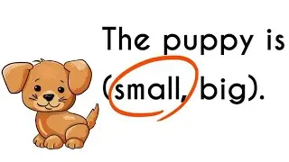 Adjectives -Picture Words | Describing Words