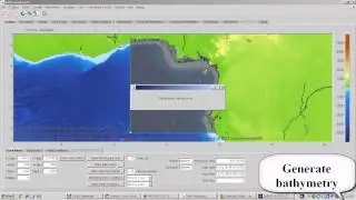 Tidal simulation of SaoTome with Delft Dashboard