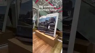 Big size book in Uniqlo Seoul