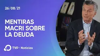 Insólita afirmación de Mauricio Macri sobre la deuda argentina