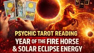 🐝 SOLAR ECLIPSE 💥 YEAR OF THE FIRE HORSE 🌟 COLLECTIVE TAROT READING 🔮 PSYCHIC GUIDANCE 