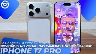iPhone 17 Pro | TÁ NA MÃO e é a Versão Brasileira! Unboxing e Impressões