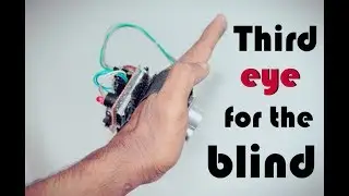 Third eye for the blind - Innovative wearable technology for blinds.