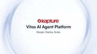 Build Autonomous AI Agents Without Code | Vitos AI Agent Platform by Kapture CX