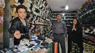 Покупка обуви, одежды и защитных очков; полный надежд день Ахмада и Фариде в горах.
