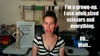 DIY Dress Upcycle: From Dress to Elasticated Skirt: Craftasaurus Wrecks Creations Episode 2