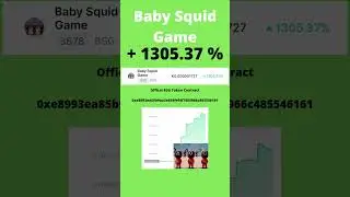 Baby Squid Game - Biggest Crypto Winner (31 Dec 2021) #biggestcryptowinner #babysquid #cryptowin