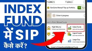 Index Fund me Kaise Invest Kare? Index Funds SIP in Dhan