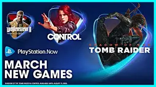 PS NOW New Games March 2020