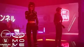 VR 360 Unreal Engine Ai Dance Mocap с Move Ai