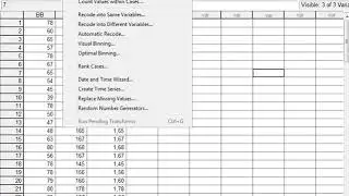 ANALISA DATA: LATIHAN TRANSFORM DATA