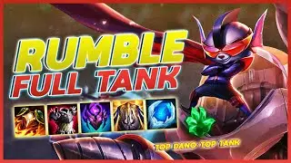 RUMBLE FULL TANK | APRENDA COMO SER O TOP DANO E O TOP TANK AO MESMO TEMPO | IRELIA PASSOU MAL!
