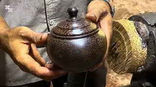 From Palm Log to Pottery: The Art of Traditional Woodturning.