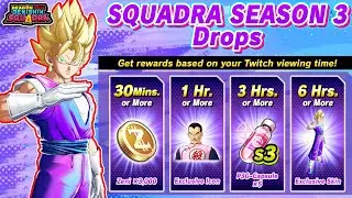 FREE VEGITO SKIN & REWARDS! How To Get Dragon Ball Gekishin Squadra Season 3.0 Twitch Drops!
