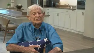 D-Day survivor Jack Hamlin honored in Springfield