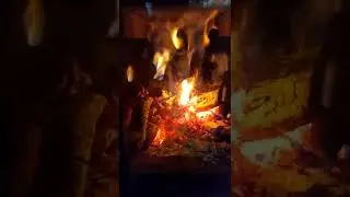 Горение в подовой печи с полной подачей воздуха