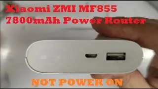 #Xiaomi #ZMI #MF855 7800mAh #Power #Router #fix #repair not power on not #charging