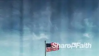 Memorial Day American Flag Worship Motion Graphic | Sharefaith.com