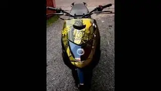 # best graphic on Honda Dio # modification
