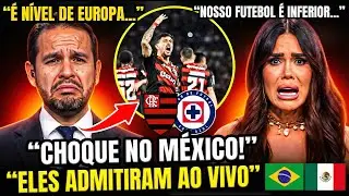 Mexicanos ADMITEM AO VIVO “O Cruz Azul NÃO TEM CHANCE contra o Flamengo” 😱
