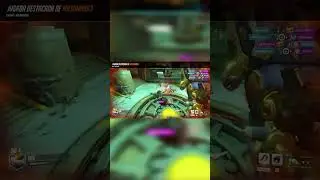 MENOS MAL QUE HOG ESTA NERFEADO QUE SI NO 😨 #shorts #overwatch #overwatch2shorts #overwatch2