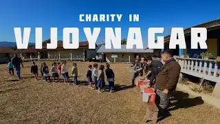 Charity in Vijoynagar || Bringing Change to Two Hut Village | Stationery & Clean Water Initiative