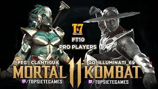 Go_Illuminati_69 vs Clantigua - Johnny Cage vs Kotal Kahn - 【Mortal Kombat 11】FT10 Pro Gameplay