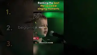 Ranking the best the voice kid singing moments #ranking