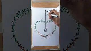 Our National Flag Drawing for kids || Indian National Flag Drawing 🇮🇳 🥰 #flag #india