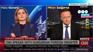 CNN interview with Hungarian FM P&eacute;ter Szijj&aacute;rt&oacute;. Topics: Covid, EU and LGBT (child protection) law