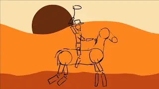 horse ride animation