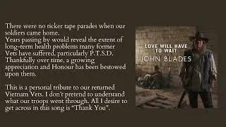 BSMDDS710   JOHN BLADES &ndash; Love Will Have To Wait