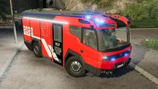 Rosenbauer RT - Farming Simulator 2019 [FS 19 LS 19 Fire Truck Firebrigade Vehicle Mod] #farming
