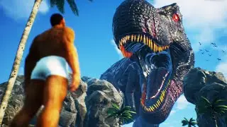 ARK X - FINALLY Tamed MEGA REX With The POWER Of The GODS! (ep62) - Ark Modded Gameplay