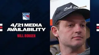 NYR 2025 Exit Day: Will Borgen Media Availability | April 21, 2025
