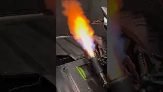 Kawasaki Z1000 Dyno test Fireshots😱 #shorts #bike #z1000