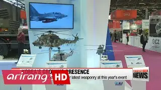 World's largest defense exhibition kicks off in Paris