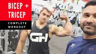 BICEP + TRICEP Complete Workout! BBRT#119 (Hindi / Punjabi)