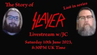 The Story/History of Slayer w/JC Rock And Metal Reviews