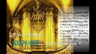 Adolph Friedrich Hesse - Variationen über ein Originalthema op. 47 A Dur - Cor van Wageningen