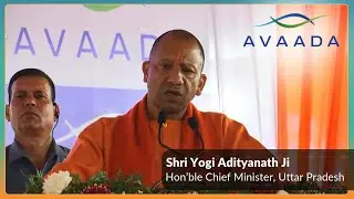 CM UP Yogi Adityanath Ji at Avaada’s Solar Gigafactory in Noida
