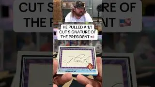 He found an AUTOGRAPH of THE PRESIDENT?!? 🤯🇺🇸