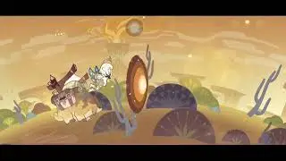 Companion Caper Chronicles - (Trek Through the Rasping Desert Route with) Genshin Impact