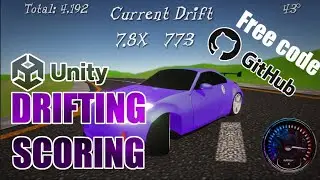 Making a Drift Game, Drifting Score, Github