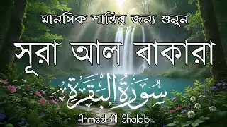 সূরা বাকারা শুনলে ঘরে আসে শান্তি ও সুরক্ষা | Most Powerful Surah Baqarah | Ahmed Al Shalabi