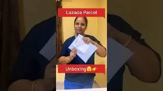 Quick Unboxing of LAZADA mystery parcel #lazadaunboxing #parcelunboxing #unboxing #trending #shorts