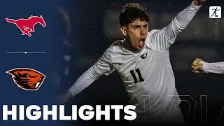 SMU vs Oregon State | NCAA College Cup Soccer Championship | Highlights - November 25, 2023