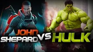 Commander Shepard Vs Hulk - Epic Battle - Left 4 dead 2 Gameplay (Left 4 dead 2 Custom Skin mods)